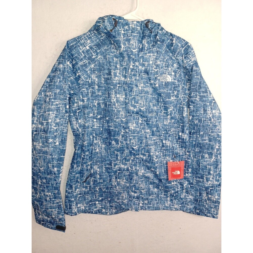 The North Face Womens Novelty Venture Full Zip Hooded Waterproof Rain S Blue